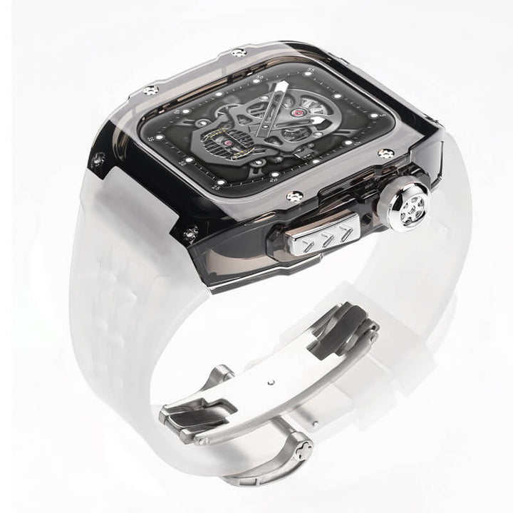 Clear bumper case for apple watch 44mm
