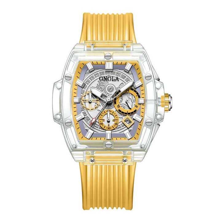 ONOLA Barrel Watch from Transparent Watches for Mens Collection