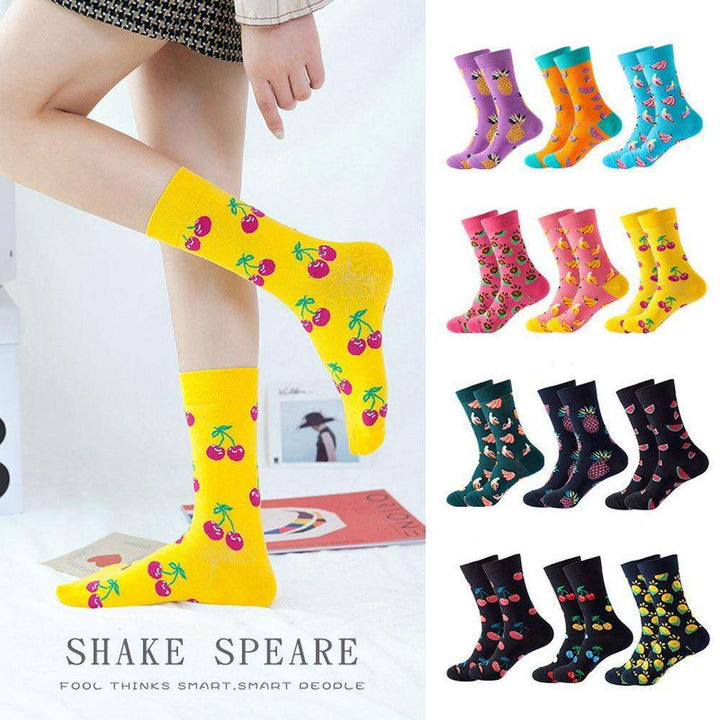 Mox JT Cotton Cute Tube Socks for Autumn and Winter - FantaStreet