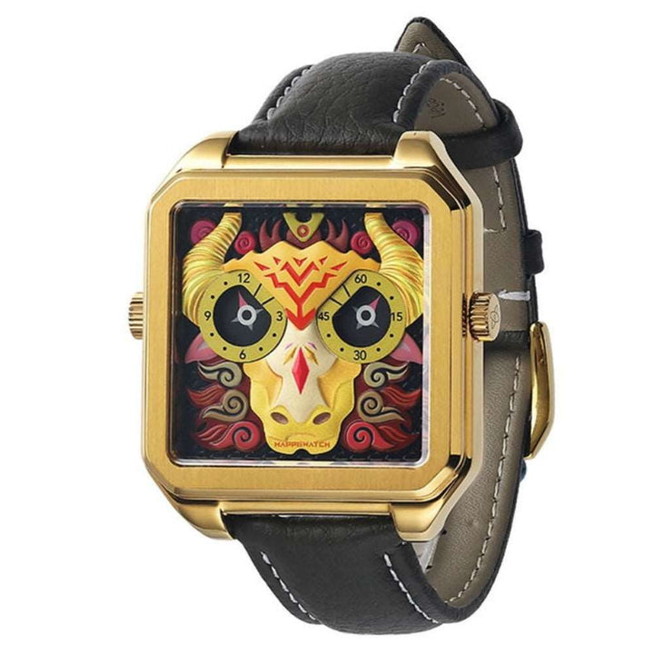 HAPPIEWATCH Sacred Cow Square Watch