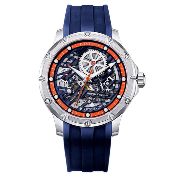 JUVET 7011 Brilliant Men's Full Skeleton Watch 5Bar Waterproof 