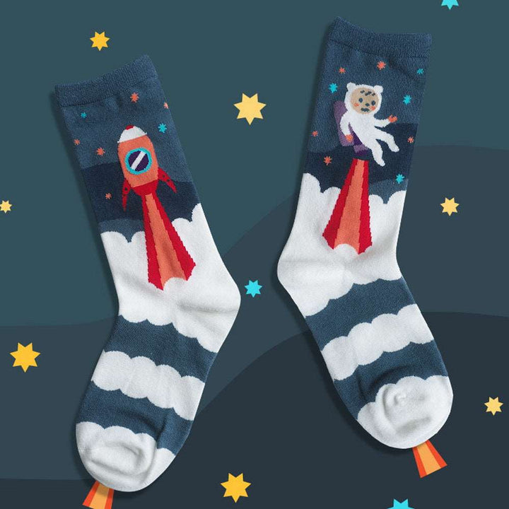 Himiyako Cute Funny Socks w/ Japanese Anime Patterns DMH18FW04