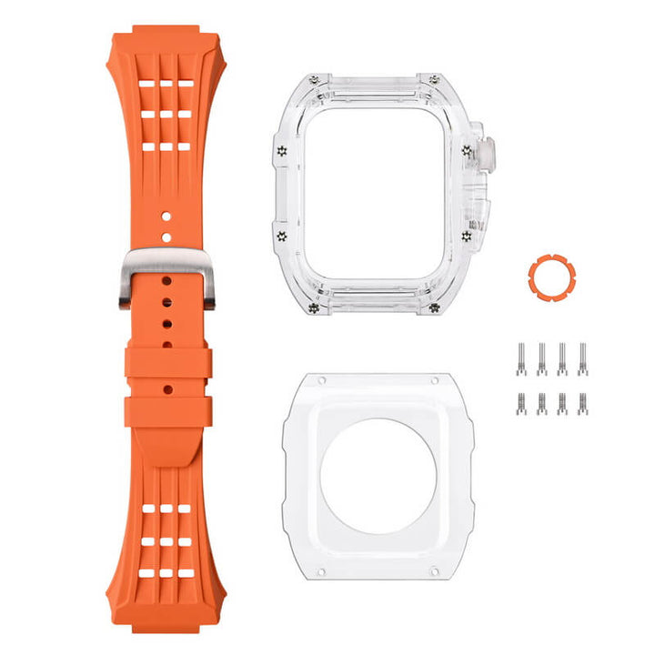 Upgraded 44mm Apple Watch Clear Case & Band Protector 