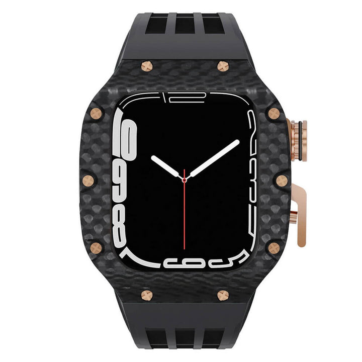 Luxury Carbon Fiber Apple Watch Case 44mm
