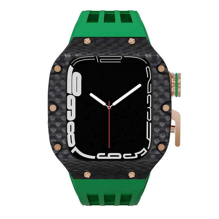 Luxury Carbon Fiber Apple Watch Case 44mm