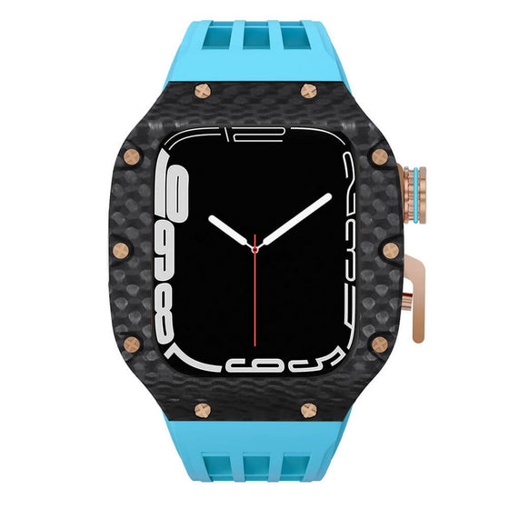 Luxury Carbon Fiber Apple Watch Case 44mm