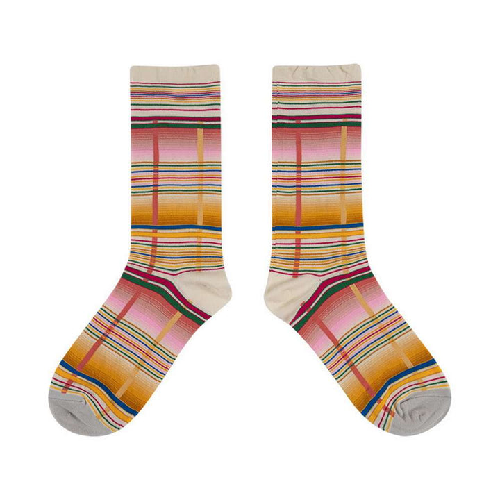 Himiyako Novelty Socks w/ Abstract Patterns BMH901