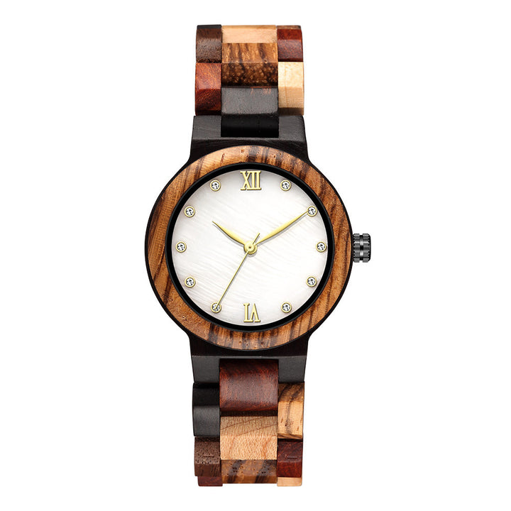KUNHUANG 1103 Wooden Watches for Women