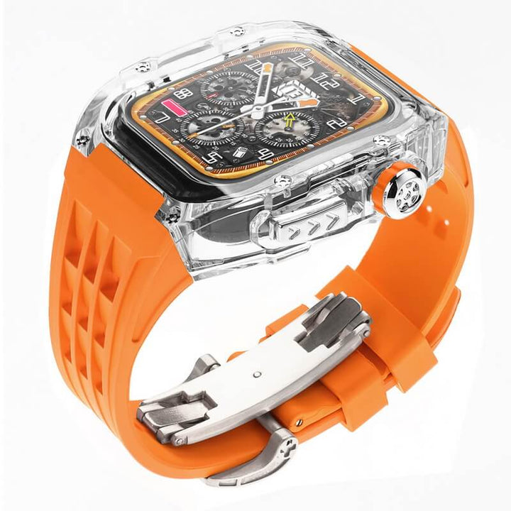 Clear bumper case for apple watch 49mm