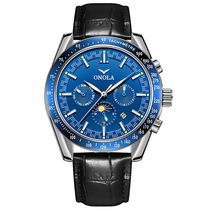 ONOLA 6835 Blue Automatic Watch Under 200 Dollars
