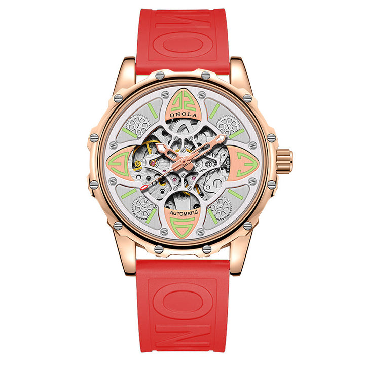 Mechanical Skeleton Watch for Men ONOLA 3833