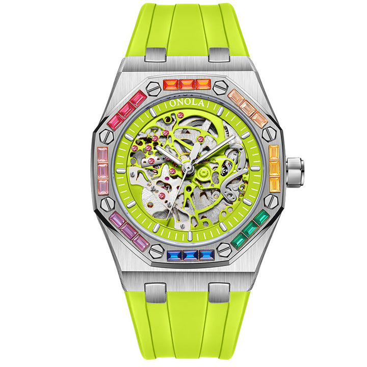 ONOLA Green Automatic Watch for Men
