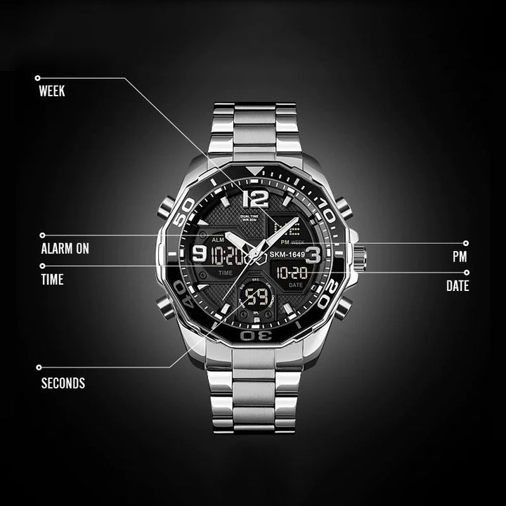 SKMEI Military Pilot Watch for Men