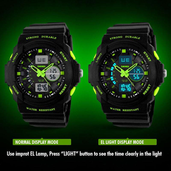 SKMEI 1061 Kids Watch for Boys w/ Multiple Time Zone