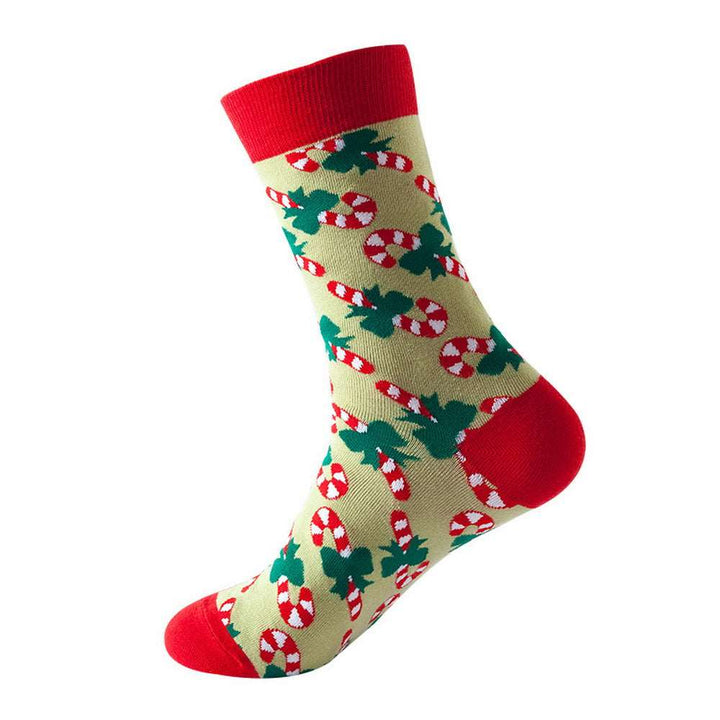Mox JT Geometric Elements Cotton Cute Socks for Autumn and Winter
