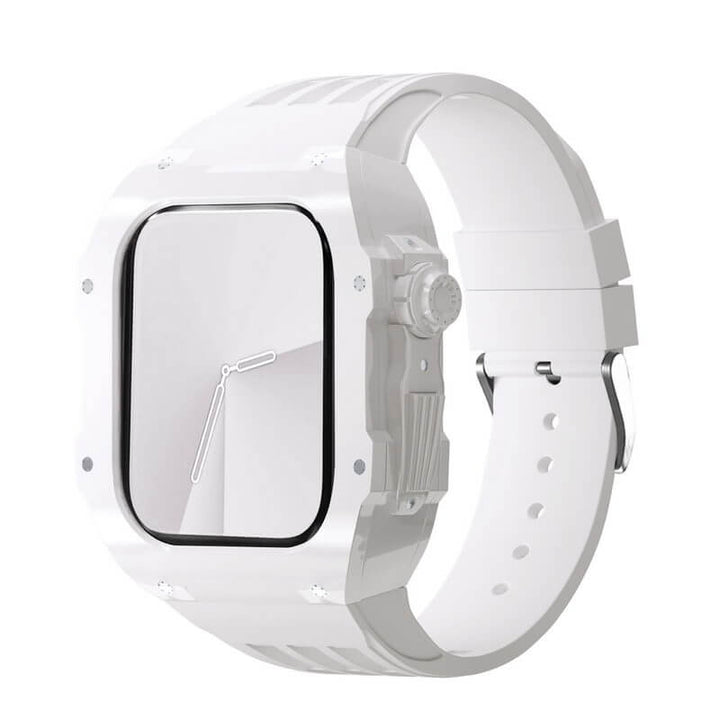 Awesome White Apple Watch Case for 45mm