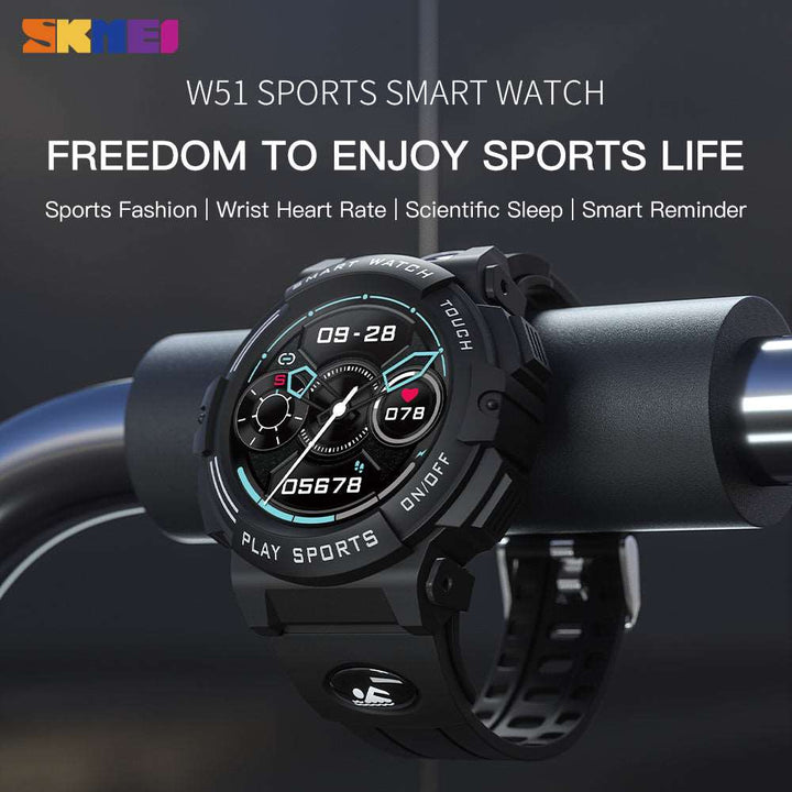 BOZLUN W51 Tough Smartwatch w/ Multi Sports Mode Tracker / 240*240 IPS Screen / 150mAh Long Life Battery