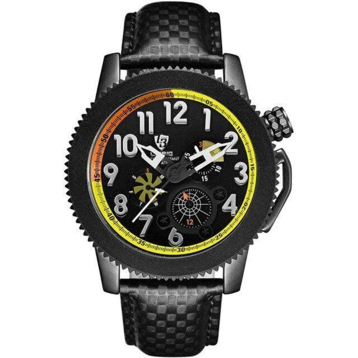 LIEBIG F301 Quartz Pilot Watch for Men w/ Calendar - FantaStreet