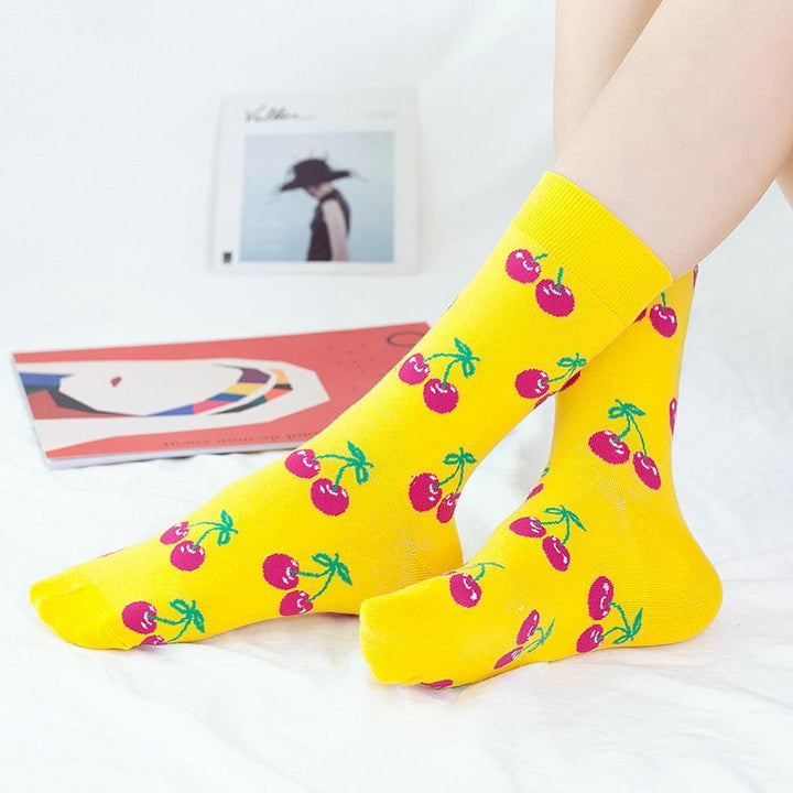 Mox JT Cotton Cute Tube Socks for Autumn and Winter - FantaStreet