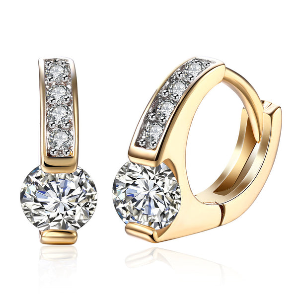 SKMEI LKN027 Diamond Earrings Hoops for Ladies