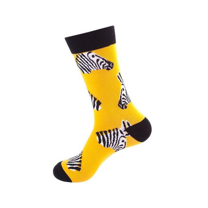 Mox JT Printed Autumn Funny Socks - Multi Color Optional - FantaStreet
