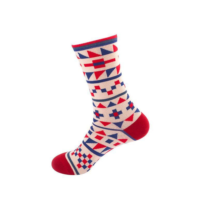 Mox JT Printed Autumn Funny Socks - Multi Color Optional - FantaStreet