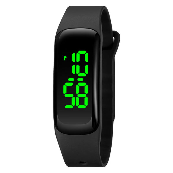 SKMEI 1827 LED Display Touch Watch w/ 3D Rounded Arc Mirror