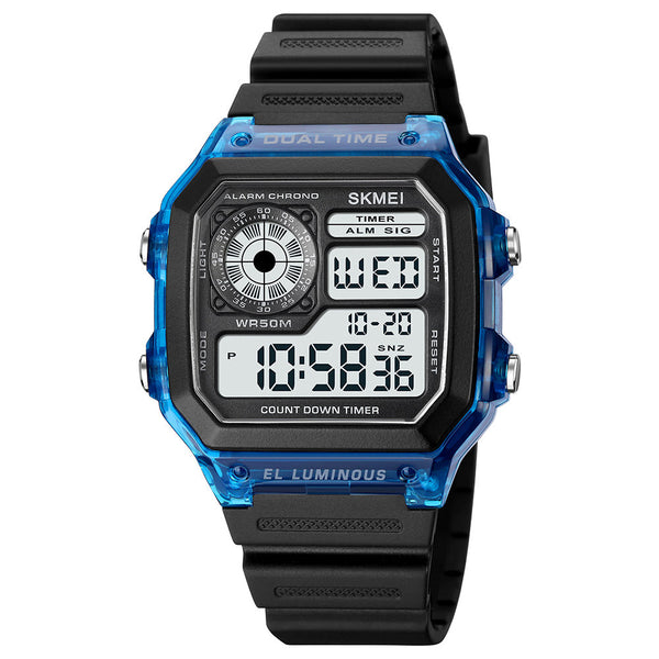 Reloj deportivo multifunción SKMEI 1998 para hombre con resistencia al agua hasta 50 m