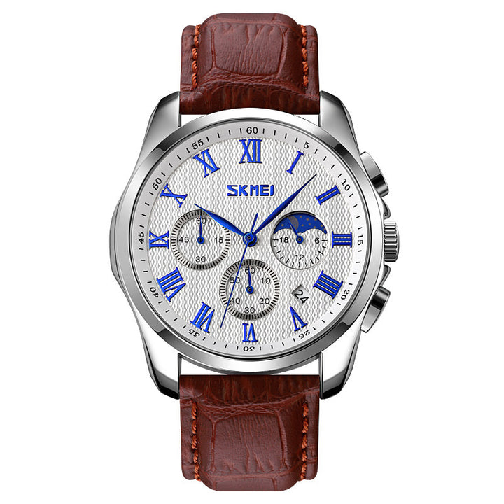 SKMEI 9260 Men's Moonphase Watch Quartz