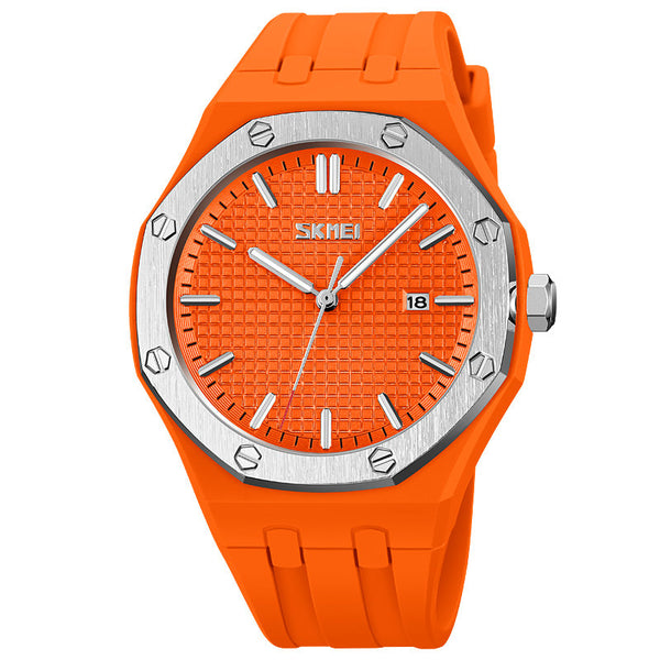 SKMEI 9299 Reloj casual con correa de silicona para mujer