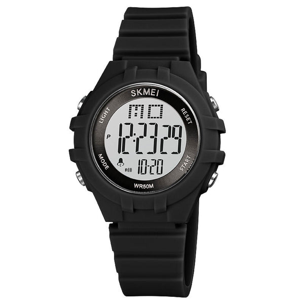 SKMEI 1716 Montres numériques pour enfants à affichage LED pour filles et garçons avec lumière EL