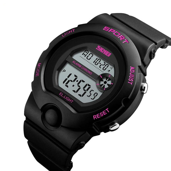 Skmei 1334 Women Sport Watches  w/ EL Light & Chrono - FantaStreet