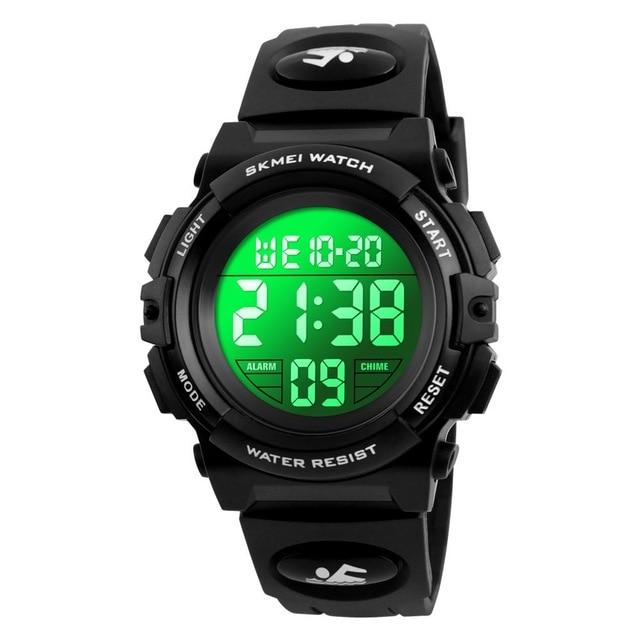 SKMEI 1266 Children LED Digital Watch w/ Chronograph & 5Bar Waterproof - FantaStreet