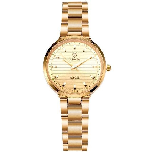Liebig L1012 Luxury Golden Quartz Watch - FantaStreet