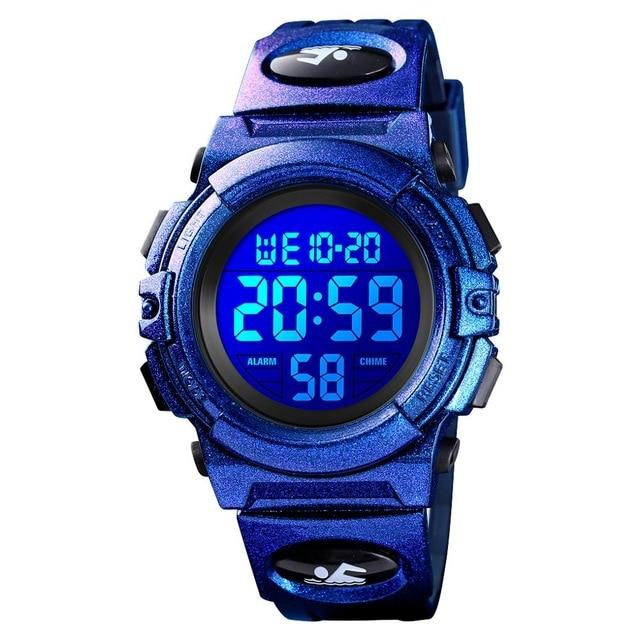 SKMEI 1266 Children LED Digital Watch w/ Chronograph & 5Bar Waterproof - FantaStreet