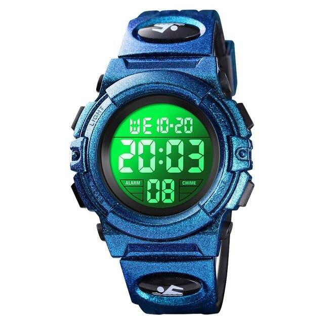 SKMEI 1266 Children LED Digital Watch w/ Chronograph & 5Bar Waterproof - FantaStreet