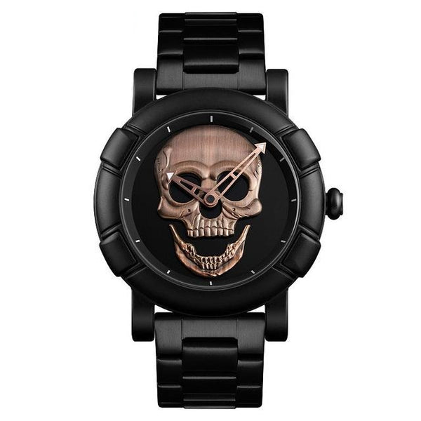 SKMEI 9178 Creativity Skull Quartz Watch for Men - FantaStreet