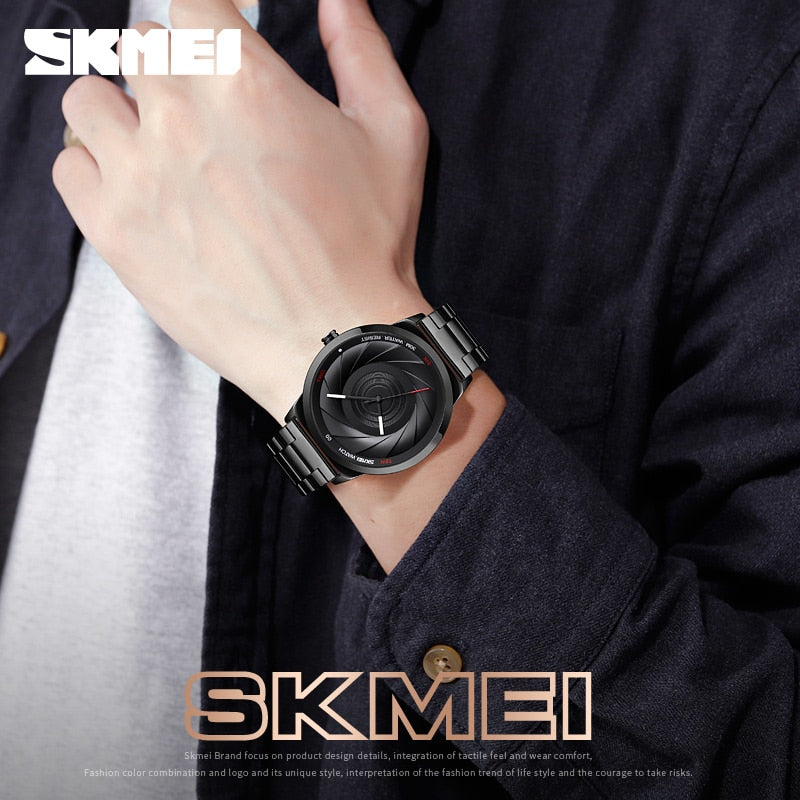 SKMEI 9210 Branded 42mm Futuristic Watch for Women IP67 w 3D