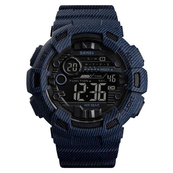 SKMEI 1472 Fashion Sport Watch for Men w/ Alarm & Week Display - FantaStreet