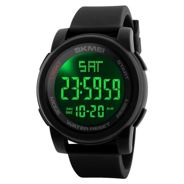 SKMEI 1257 Top Luxury Sport Watch for Men w/ Chronograph & Week Display