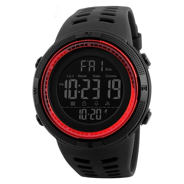 SKMEI 1251 Multifunction Sport Watch for Men w/ Alarm Clock & Chrono & 5Bar Waterproof - FantaStreet