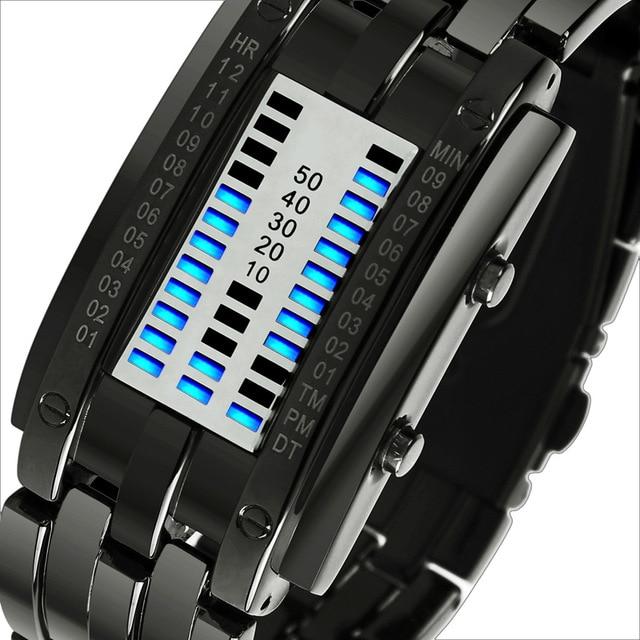 SKMEI 0926 LED Binary Watch for Men