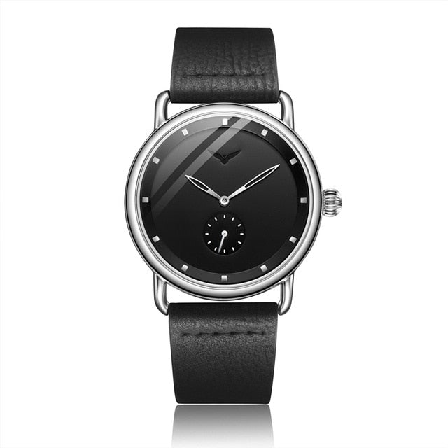 ONOLA Black Simple Quartz Watch for Men