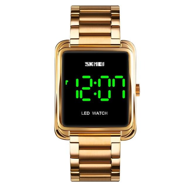 SKMEI Square LED Watch Waterproof 1505