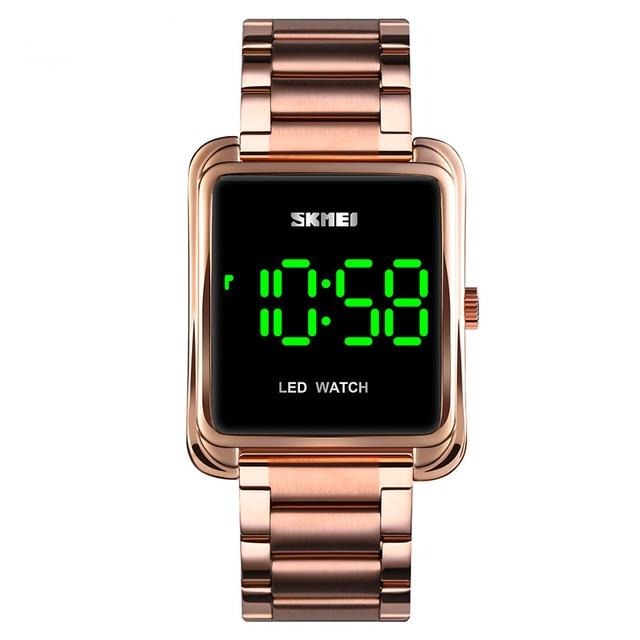 SKMEI Square LED Watch Waterproof 1505