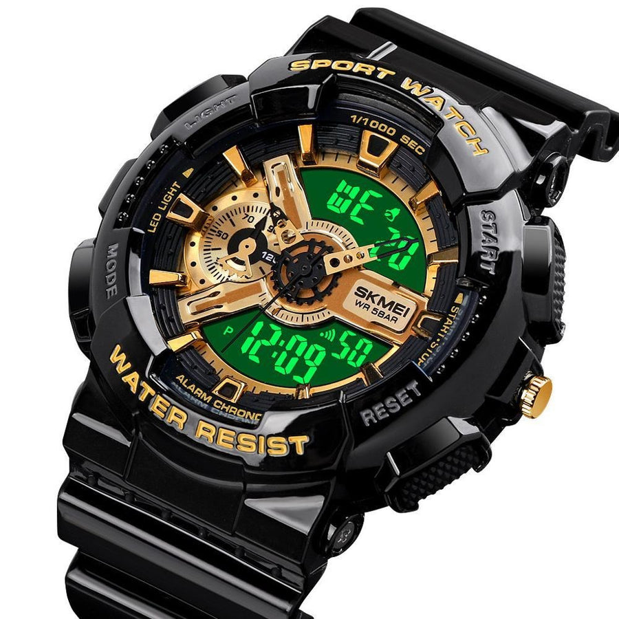 SKMEI 1688 Waterproof Sports Watches for Mens/Womens IP67 w/ Luminous
