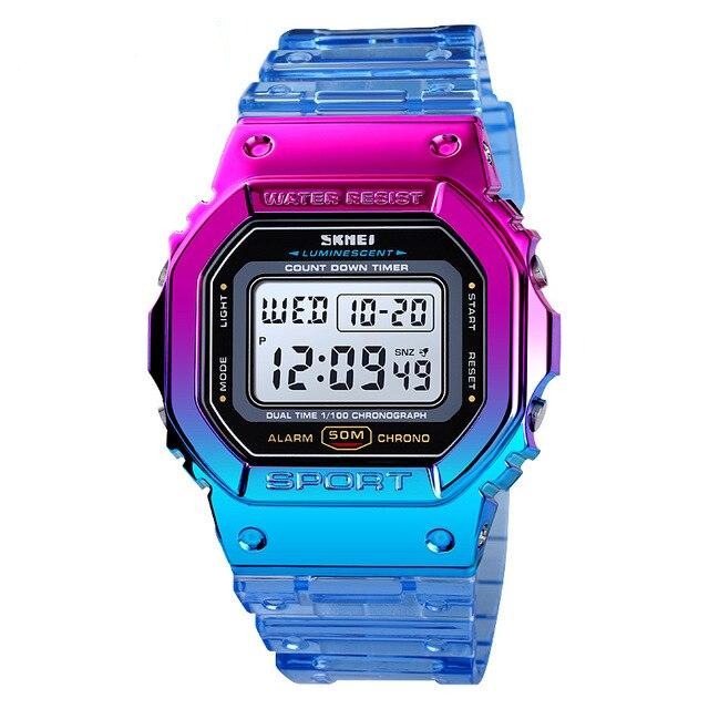 SKMEI 1622 Fashion Watches w/ Electroplated Case