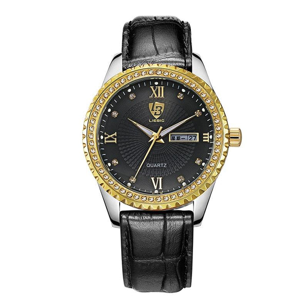 LIEBIG L1001 Luxury Diamond Watch w/ 3ATM Waterproof - FantaStreet