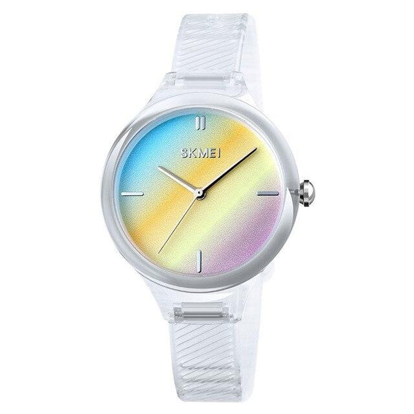 SKMEI 1714 Muti-color Women Dress Watch w/ 30m Waterproof - FantaStreet