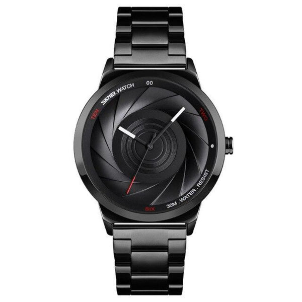 Reloj futurista de marca SKMEI 9210 de 42 mm para mujer IP67 con esfera creativa 3D